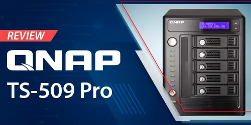 Review do servidor NAS desktop TS-509 Pro Qnap