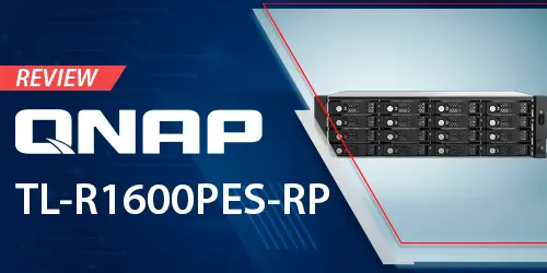 Review do storage corporativo para servidores TL-R1600PES-RP Qnap