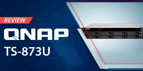 Review do storage NAS 8 baias SATA TS-873U Qnap