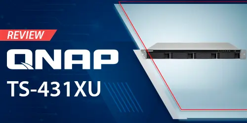 Review do storage NAS de rede para rack TS-431XU Qnap