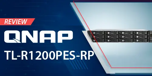 Review do storage NAS JBOD rackmount TL-R1200PES-RP Qnap