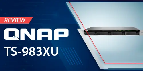 Review do storage NAS NVMe rackmount TS-983XU Qnap