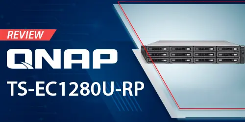 Review do storage NAS para datacenters TS-EC1280U-RP Qnap