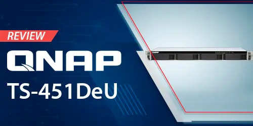 Review do storage NAS rackmount SATA TS-451DeU Qnap