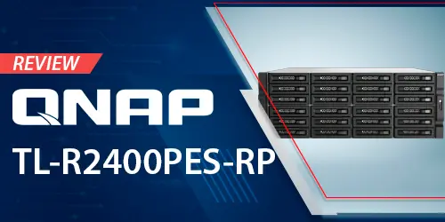 Review: Storage JBOD rackmount Qnap TL-R2400PES-RP