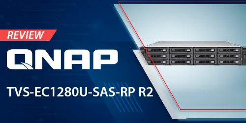 Review técnica do storage SAS TVS-EC1280U-SAS-RP R2 Qnap