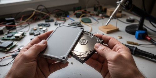 Quais são os riscos de montar um HD externo com um case USB