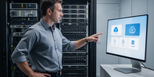 Qual a diferença entre servidor físico, storage e cloud storage?
