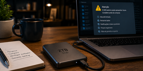 SSD externo 2TB: Conheça os riscos antes de comprar