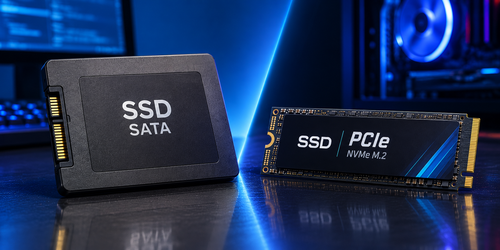 SSD PCIe vs SSD SATA: Quais são as principais diferenças?