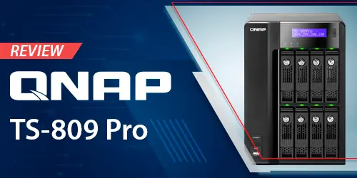 TS-809 Pro Qnap, um servidor de armazenamento SATA 